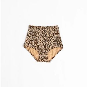 Shop Arq Leopard High Rise Undies NWT
